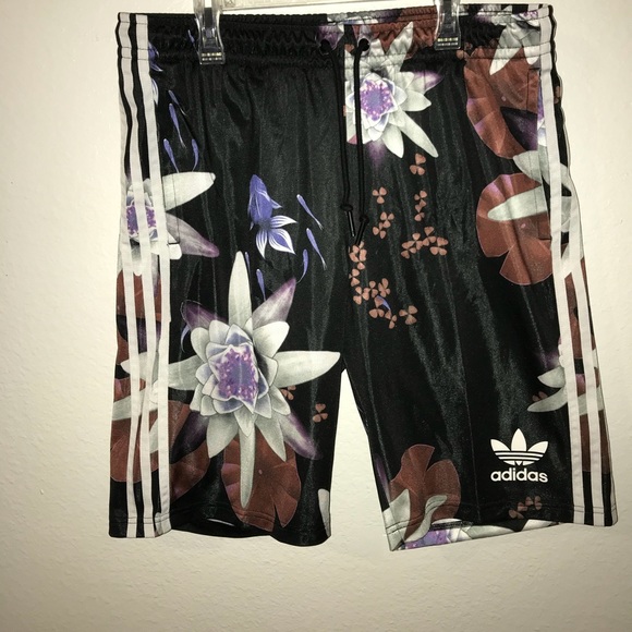 adidas floral shorts mens